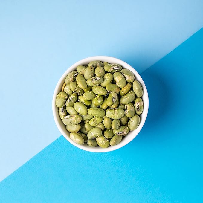 Legume Crispy Baked Edamame Treats (Sea Salt), Keto Nosh, Rich in Protein (11g) Nutritious Nibbles, Low Carb Gluten-Free Work-Friendly Vegan Eats 100 Calorie Pouch,